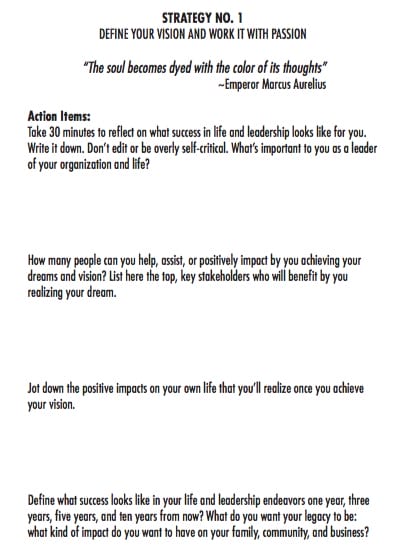 REVEALED! 8 Mission Tested Strategies for Success and Leadership (Digital Copy) - Image 2